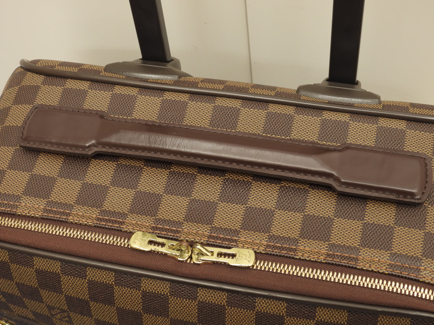 ルイヴィトン ペガス45 N23293 ダミエ 旅行用キャリーバッグ小 トロリーバッグ 美品@SP0016