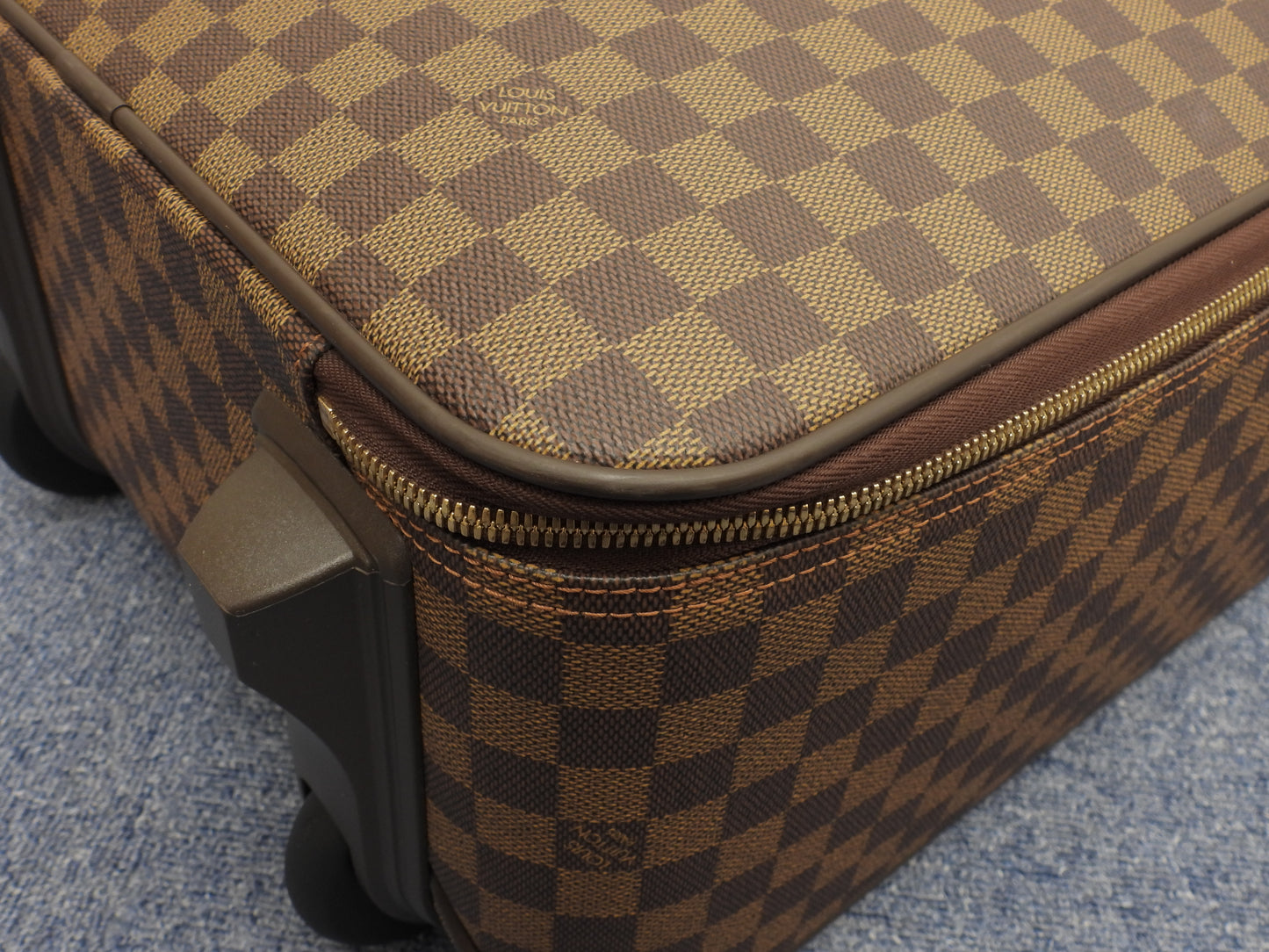 ルイヴィトン ペガス45 N23293 ダミエ 旅行用キャリーバッグ小 トロリーバッグ 美品@SP0016