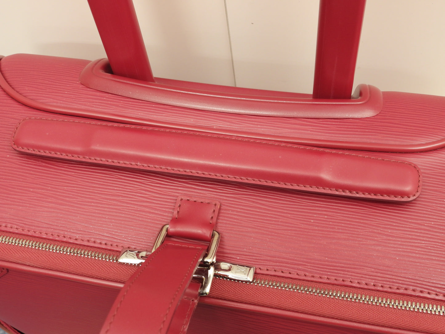 ルイヴィトン ペガス55 M23028 エピ/ピンク 旅行用キャリーバッグ トラベル トロリー@SR1123