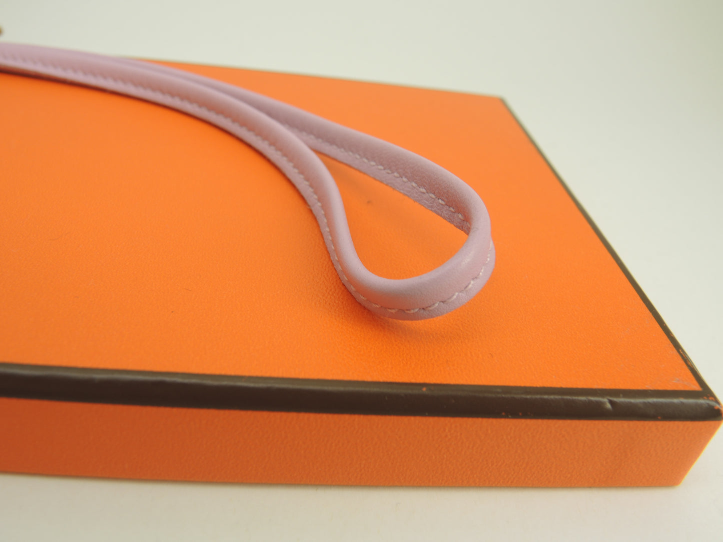 エルメス ロデオPM アニューミロ 茶ピンク白 バッグチャーム 新品@Z 26