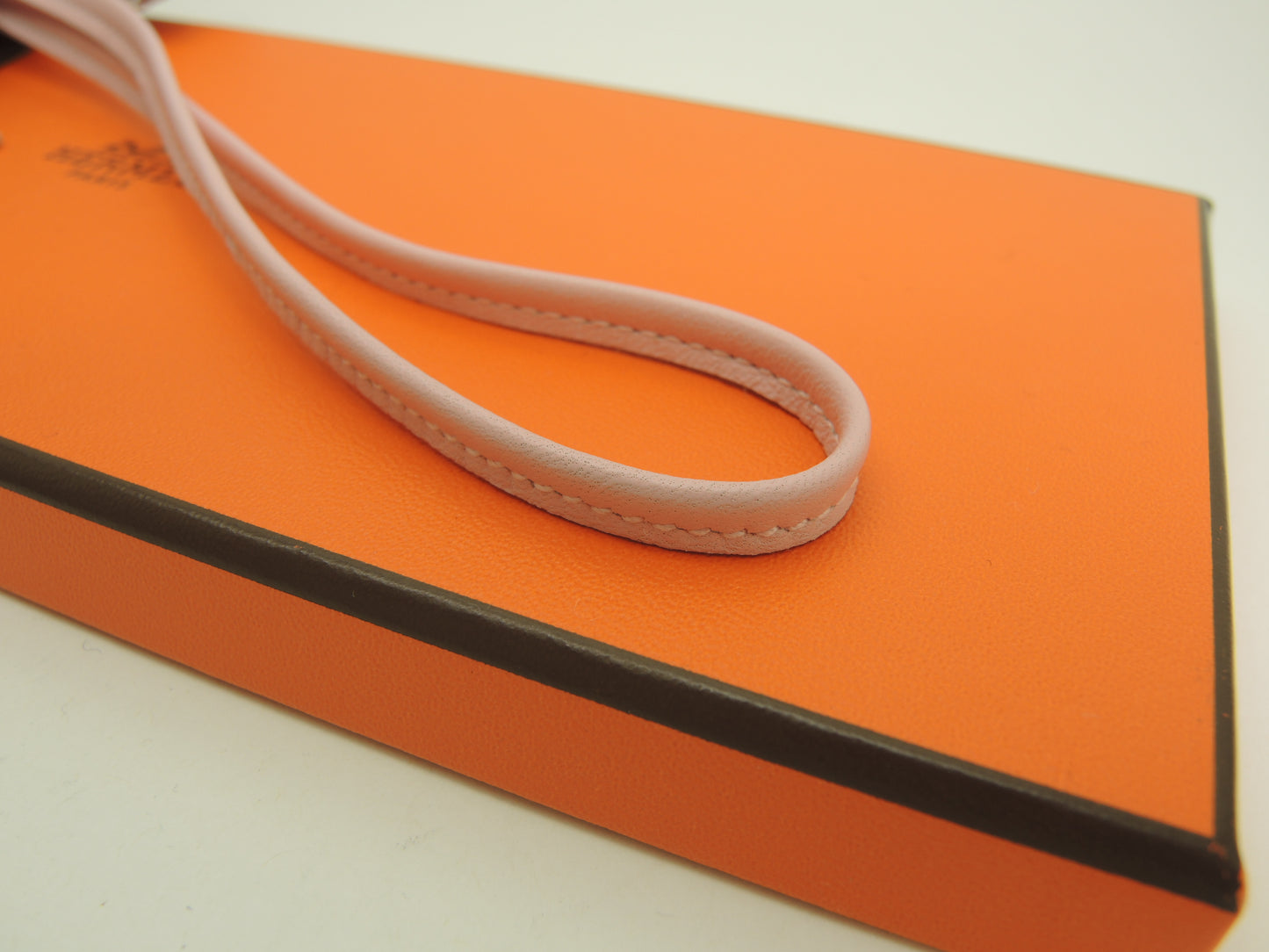 エルメス ロデオPMペガサス アニューミロ ピンク焦茶 バッグチャーム 新品@U 13