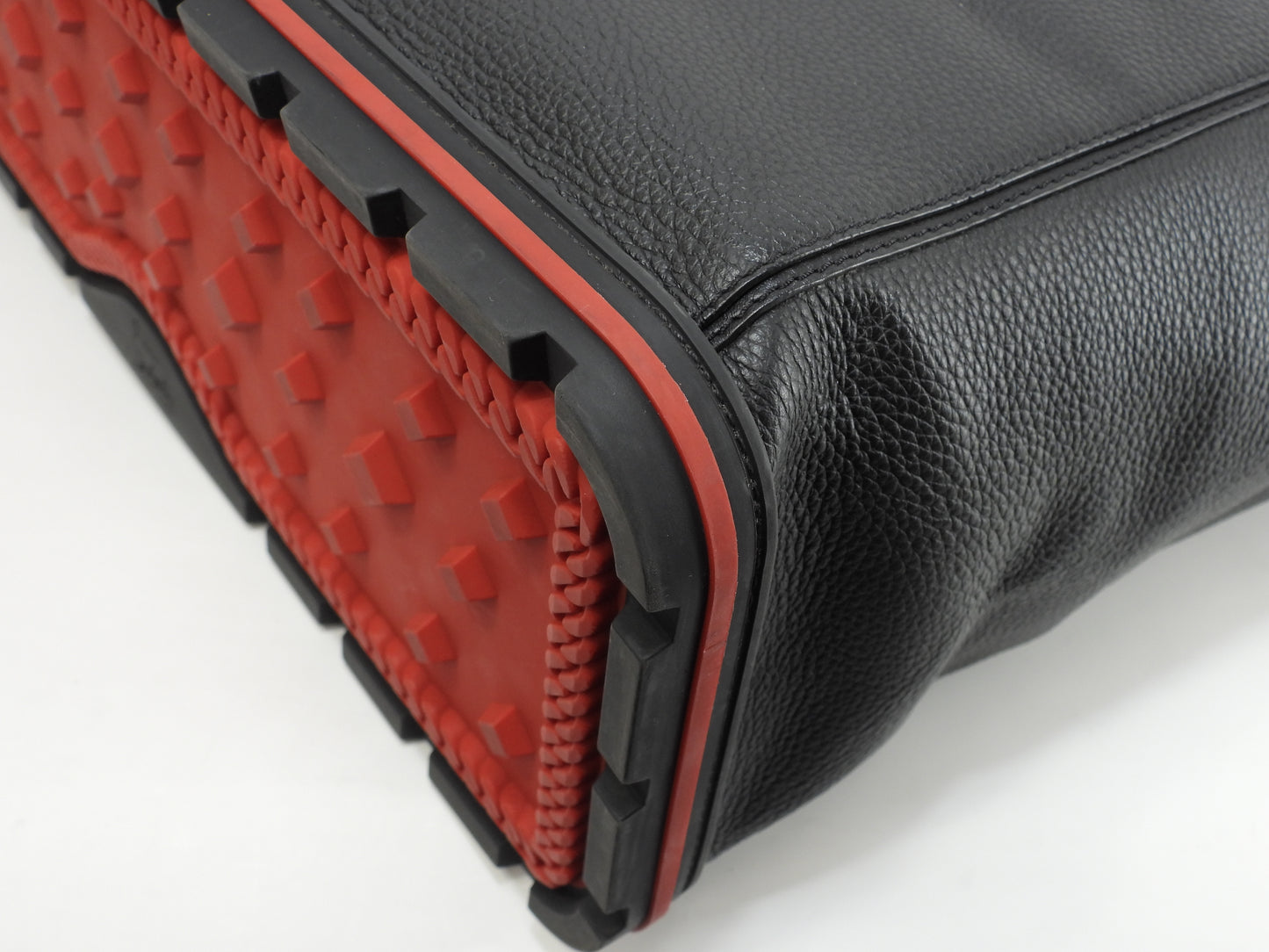 クリスチャンルブタン トートバッグ Kabiker レザー黒 メンズショルダー 美品@ 11