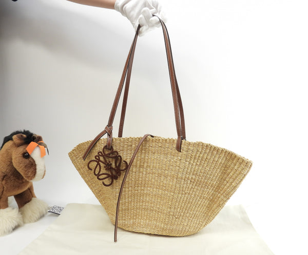 ロエベ カゴバッグ スモール バスケットバッグ スモール（ヤシの葉