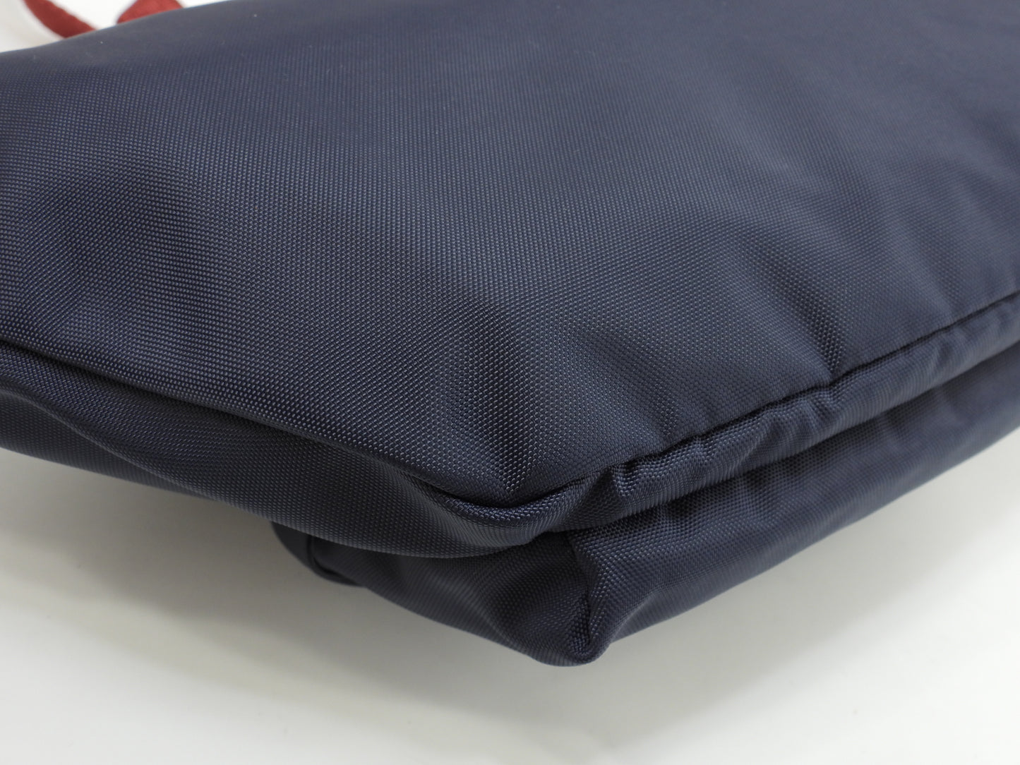 バレンシアガ ベルトバッグ エブリデイ ナイロン紺赤 クロスボディバッグ 極美品@ 49