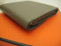 エルメス クリック12 エプソン エタン コンパクト財布 スモールウォレット 中古@A 7