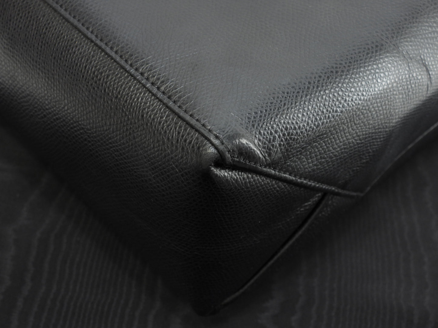 セリーヌ ヴァーティカルカバ スモール レザー黒 ポシェット ハンドバッグ トートバッグ@S-CU-5118