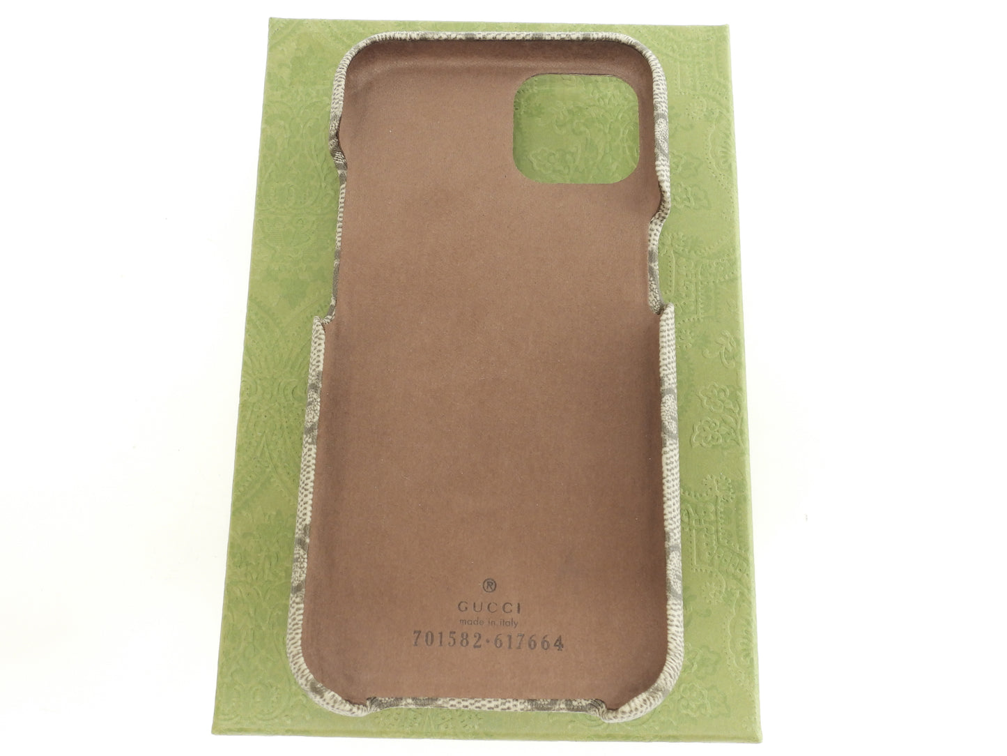 グッチ iPhone13ケース GGオールド PVC/グレー 携帯 iPhone13カバー 新品@ 8