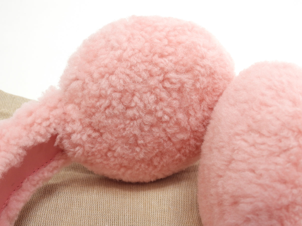 グッチ イヤーマフ シアリングムートン ピンク 耳当て 未使用品@ 1