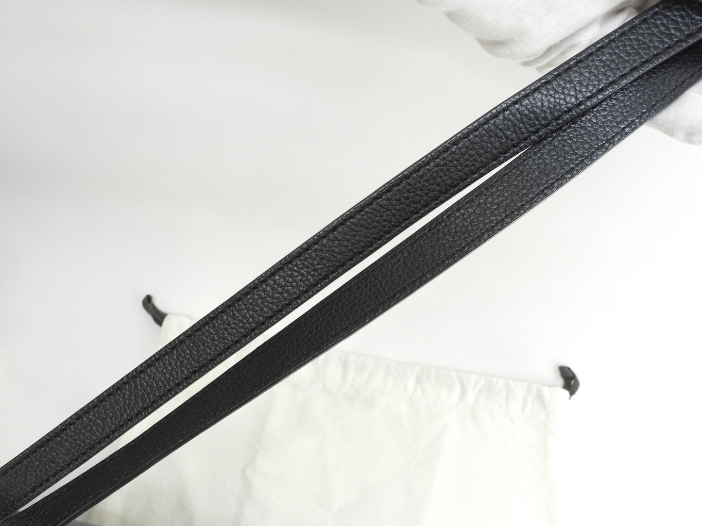 セリーヌ ラゲージナノ ドラムドレザー 黒 ポシェット ミニハンドバッグ 美品@S-VP-0172