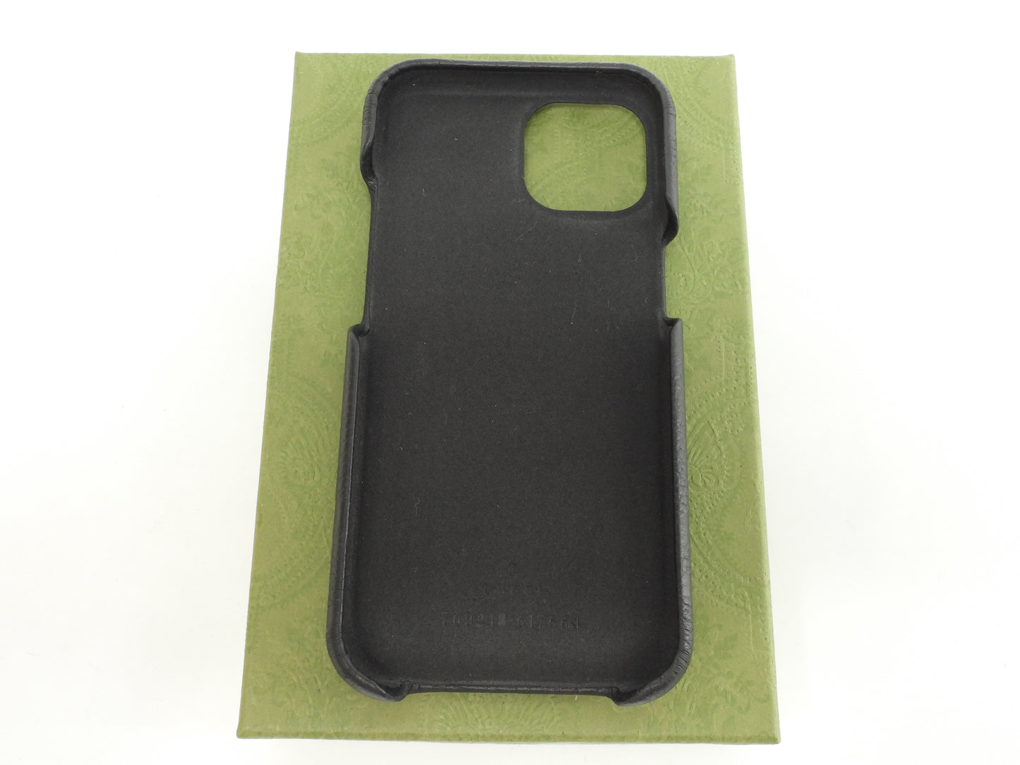 グッチ iPhone15ケース ジャンボGG レザー黒 携帯電話 カバー 760218 新品@ 1