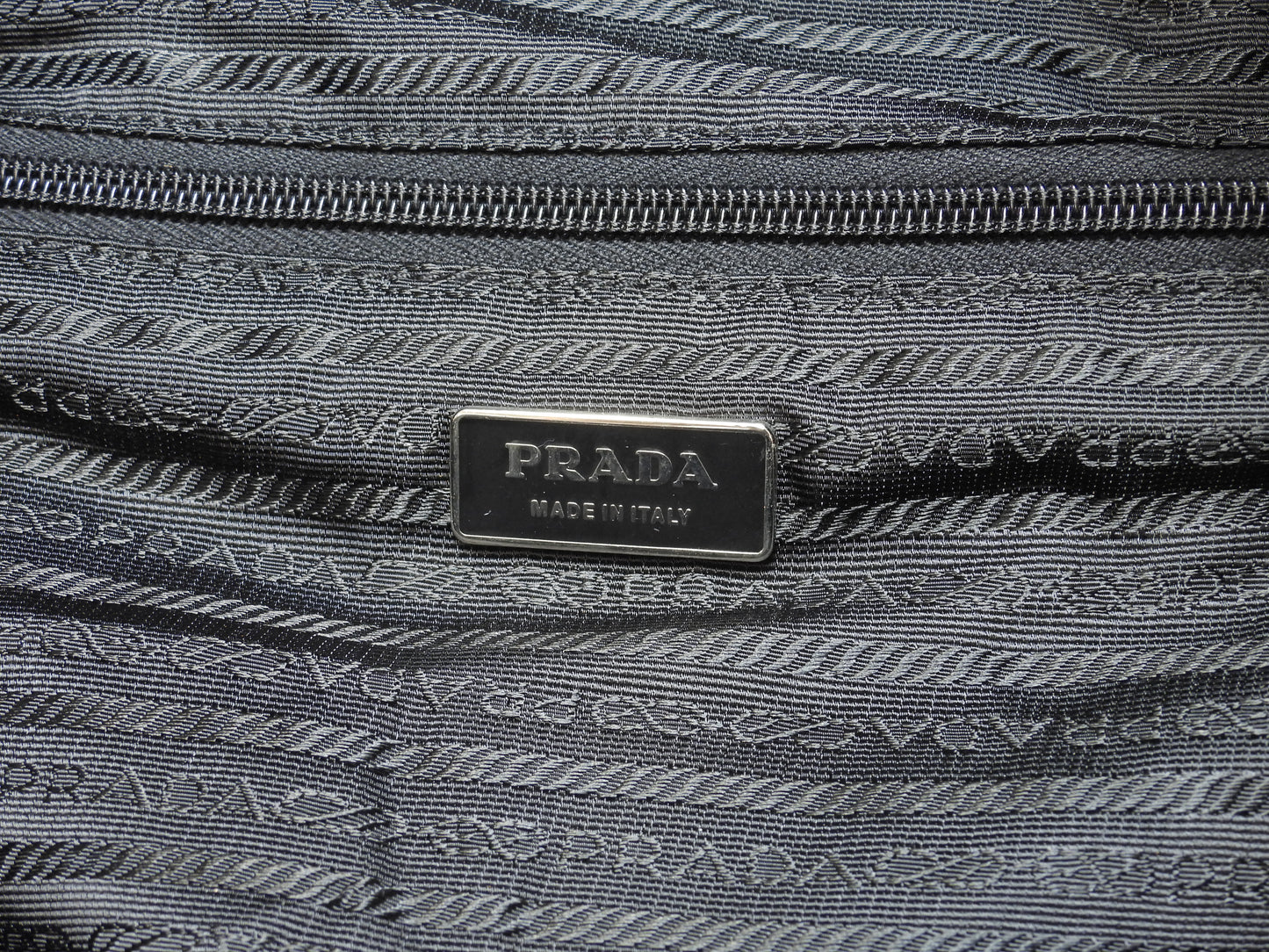 プラダ s付ボストンバッグ大 三角プレート ナイロン革黒 トラベルバッグ 旅行用@56 2