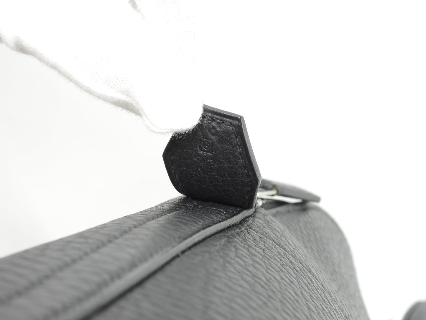 エルメス ボリード31 フィヨルド黒 シルバー金具 s付ハンドバッグ 極美品@□G 3
