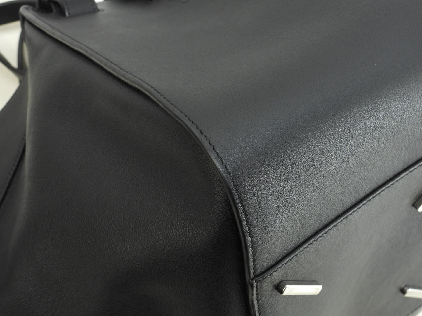 ロエベ ハンモック スモール レザー黒 ハンドバッグ ショルダーバッグ 極美品@471706