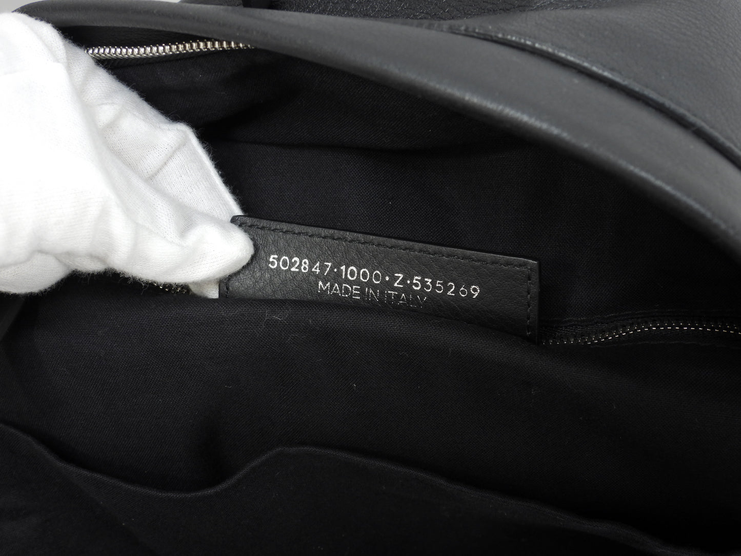 バレンシアガ バックパック中 エブリデイ フルレザー黒 リュックサック メンズ 美品@ 35