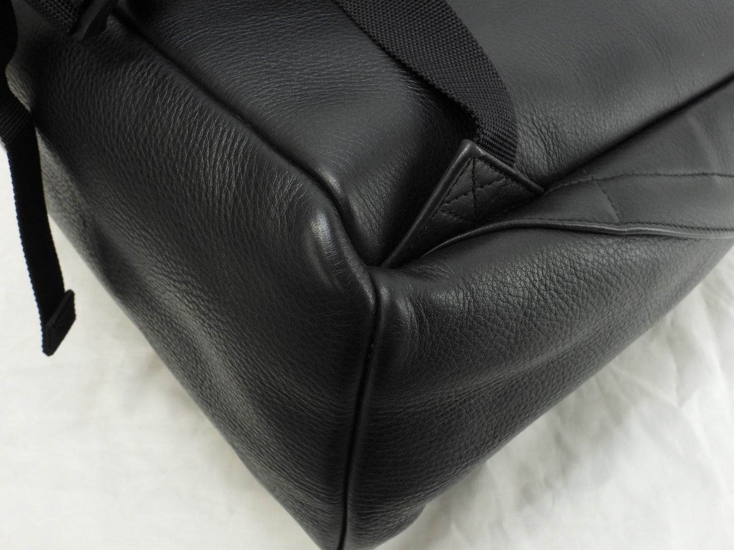 バレンシアガ バックパック中 エブリデイ フルレザー黒 リュックサック メンズ 極美品@ 48