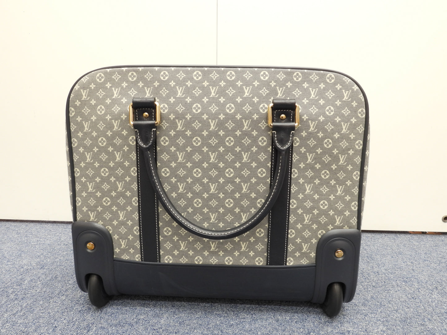 ルイヴィトン エポペ M23207 イディール青 旅行用キャリーバッグ トロリーバッグ 未使用@BA0180