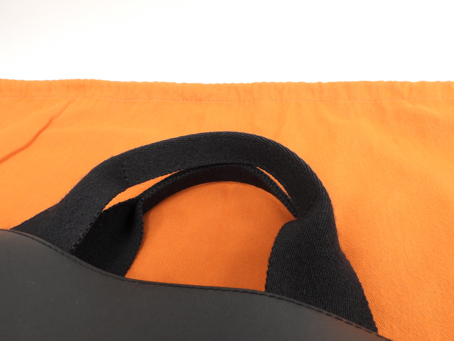 エルメス ヴァルパライソMM コットン/レザー 黒 ハンドバッグ トートバッグ 美品@ 61