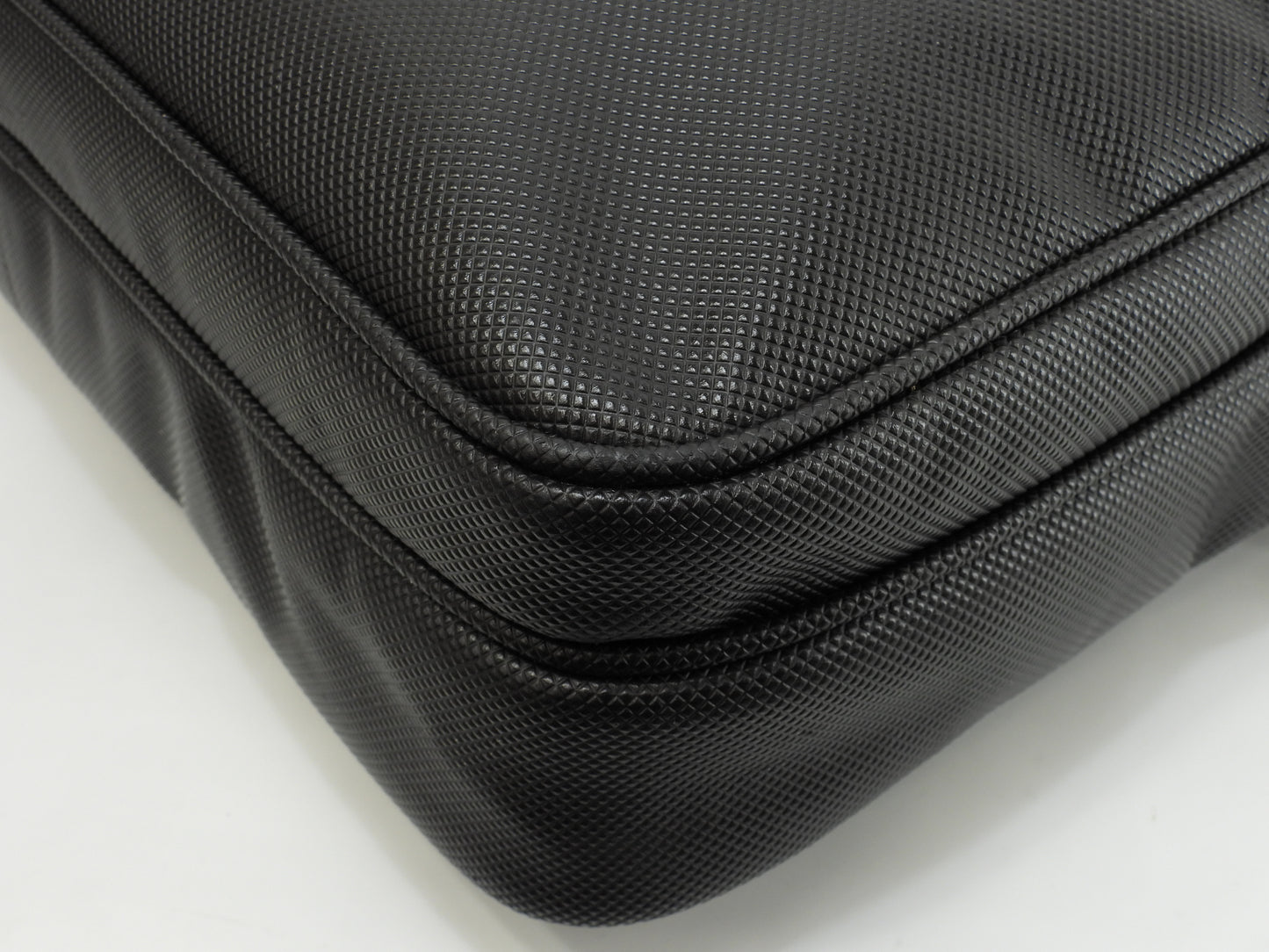 ボッテガヴェネタ s付ブリーフケース マルコポーロ 茶黒 メンズビジネスバッグ 美品@B02052883C