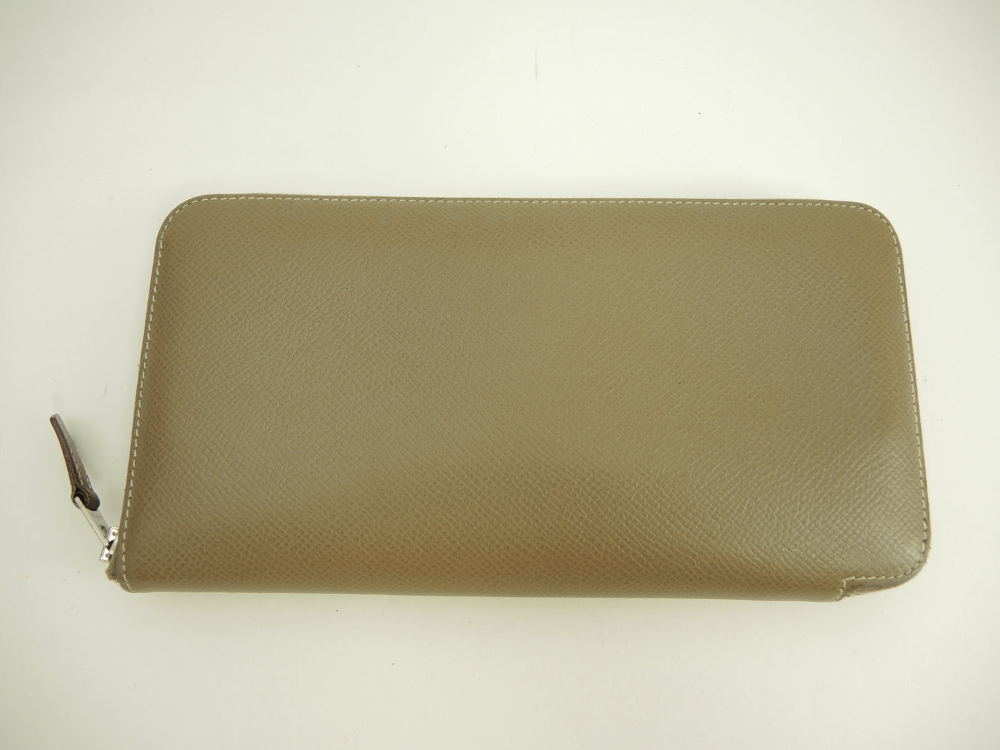 エルメス アザップロング シルクイン エプソン/エトープ ロングウォレット ジップ長財布@D