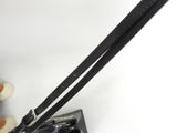 モスキーノ スモールショッパー ドットスタッズロゴ レザー黒 s付ハンド トートバッグ@ 1