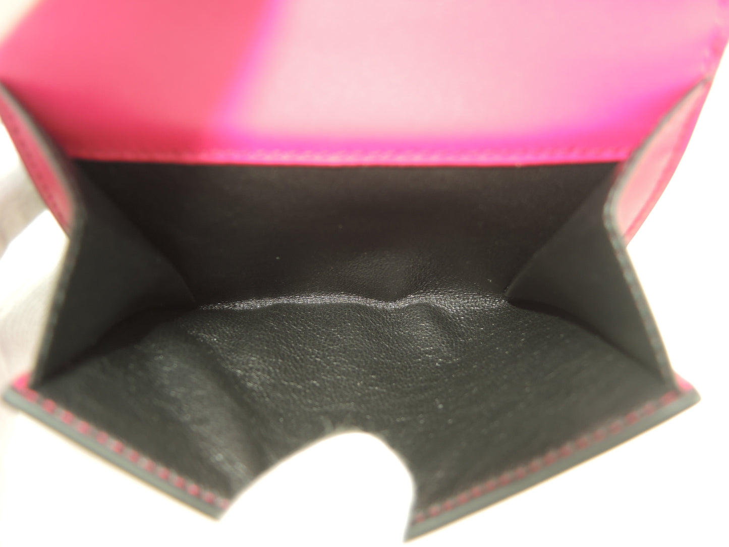 ブルガリ 三折財布 セルペンティ レザー/ピンク橙 フォーエバー スモールウォレット 未使用@ 20