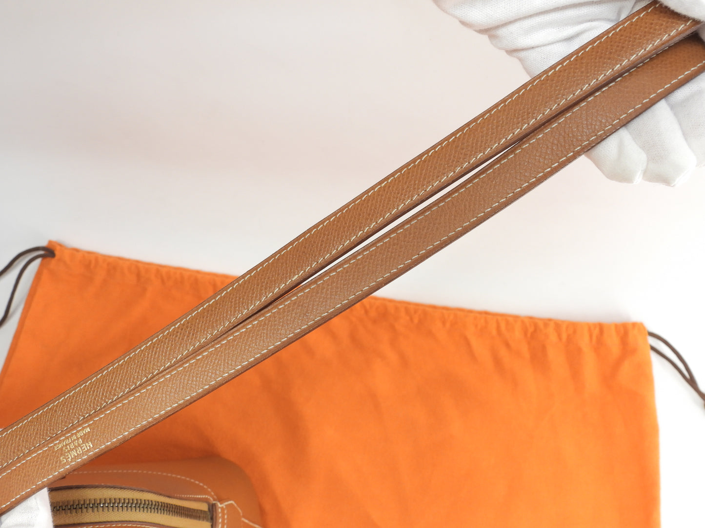 エルメス ボリード31 クシュベル/ゴールド ゴールド金具 s付ハンドバッグ@〇Y