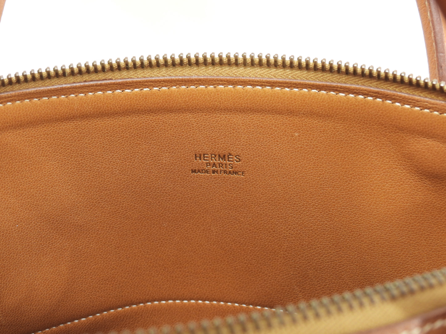 エルメス ボリード31 クシュベル/ゴールド ゴールド金具 s付ハンドバッグ@〇Y