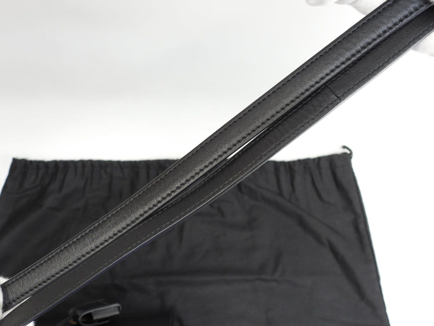 サンローラン サックドジュール スムースレザー 黒 トートバッグ ハンドバッグ YSL 美品@VLR324823-1013 2