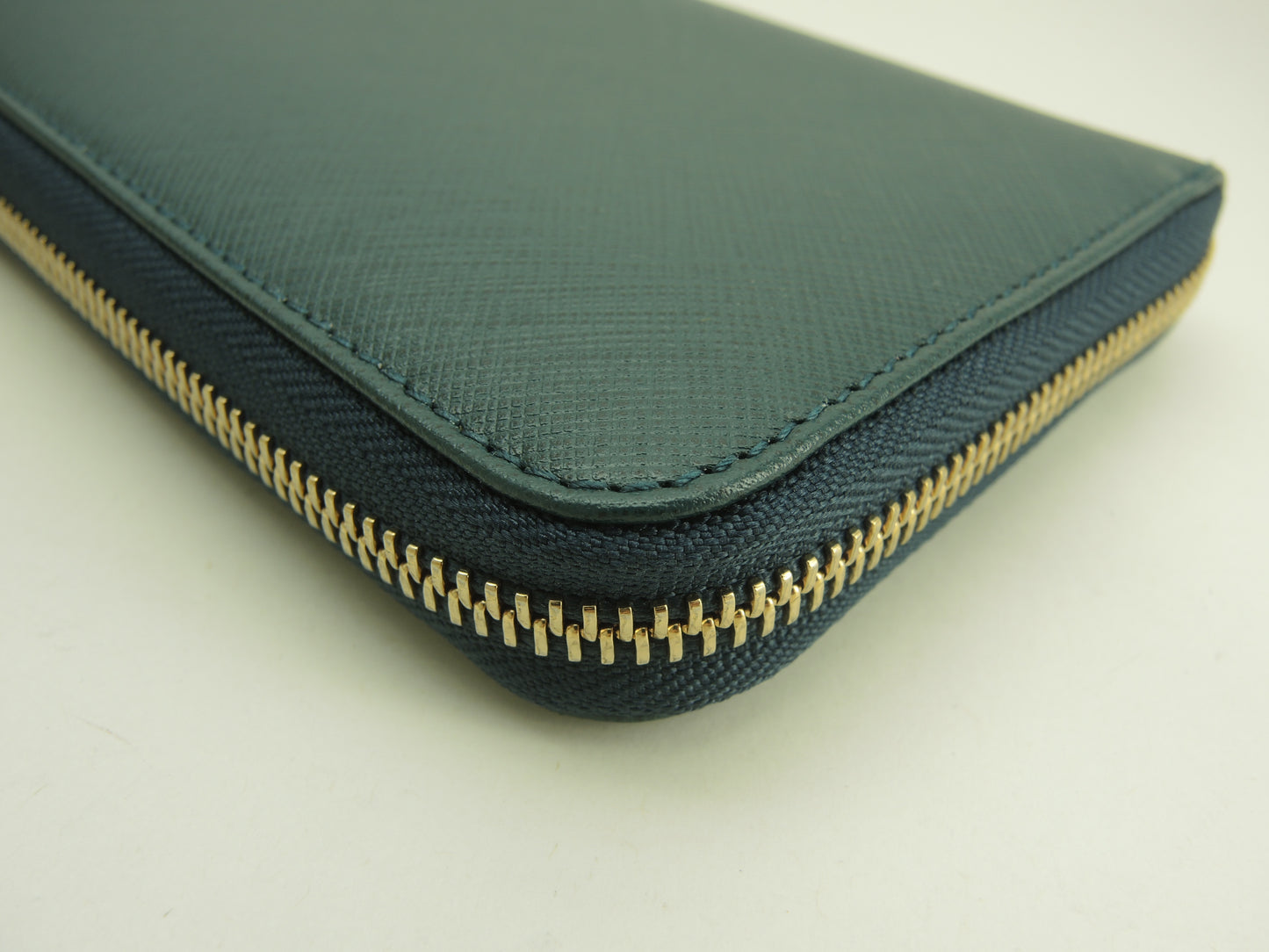 サルヴァトーレフェラガモ ロングウォレット ガンチーニ レザー緑 長財布 未使用@ 22