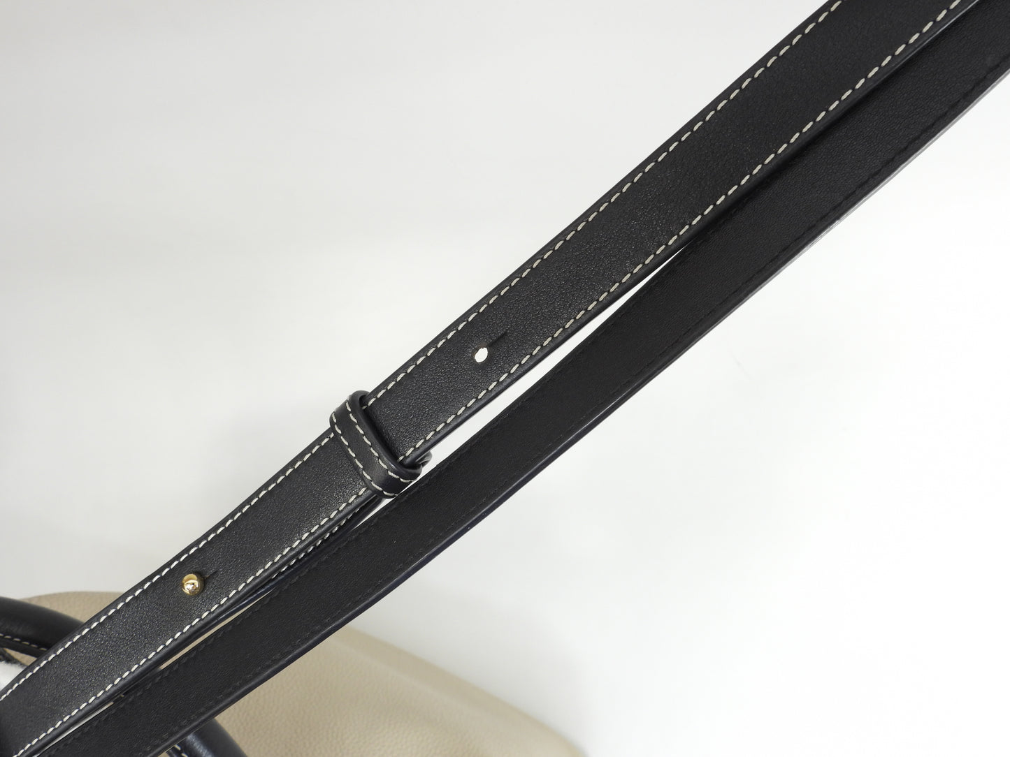 ロエベ Tバケット スモール レザー灰黒緑 2wayハンドバッグ ポシェット クロスボディ@261821