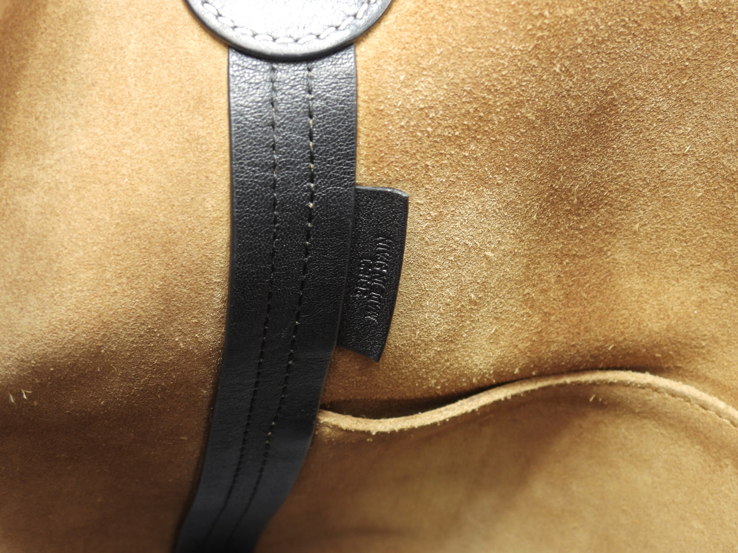 ロエベ Tバケット スモール レザー灰黒緑 2wayハンドバッグ ポシェット クロスボディ@261821