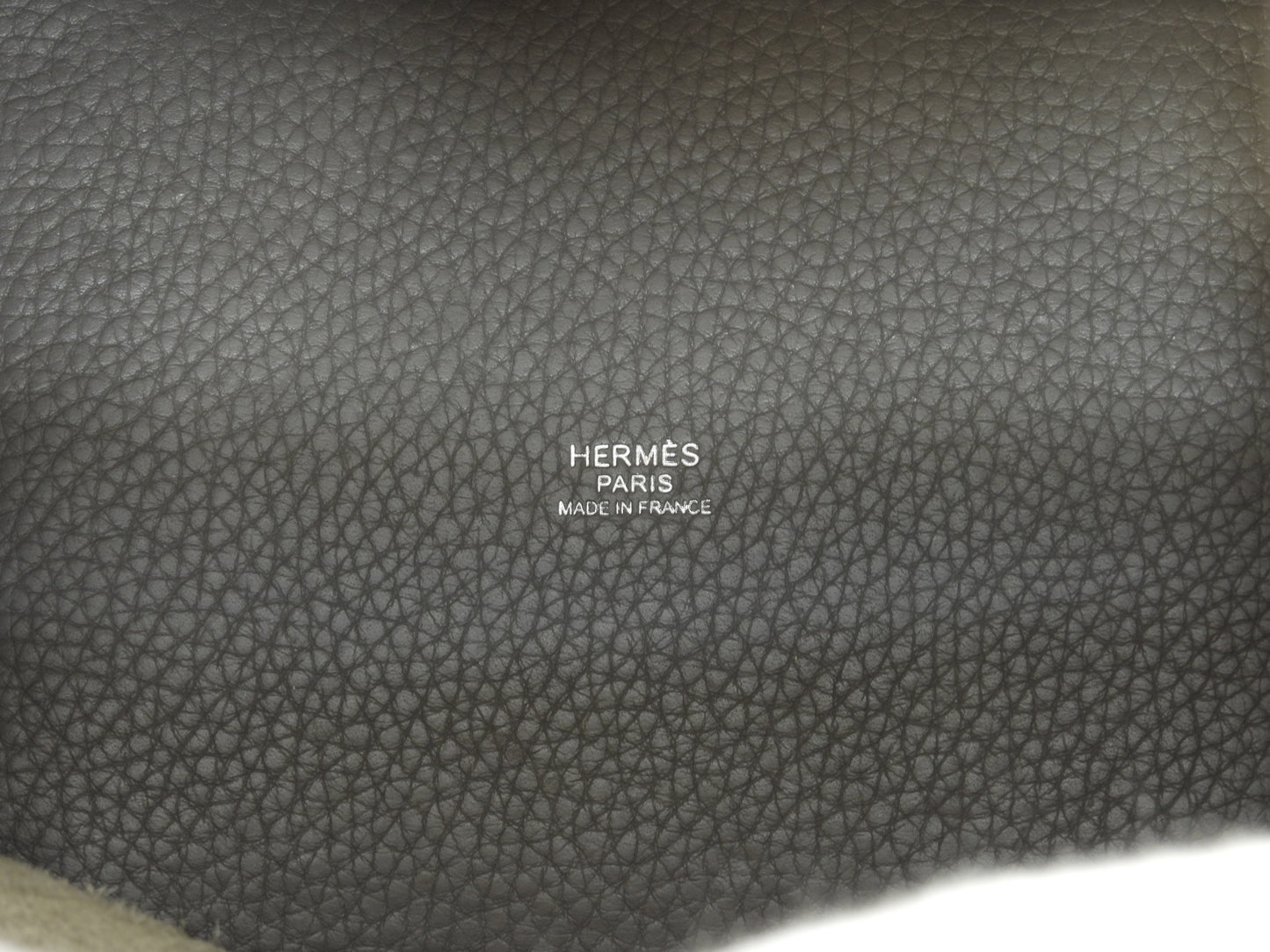 エルメス ピコタンロックPM トリヨンクレマンス エタン ハンドバッグ シルバー金具@A 6