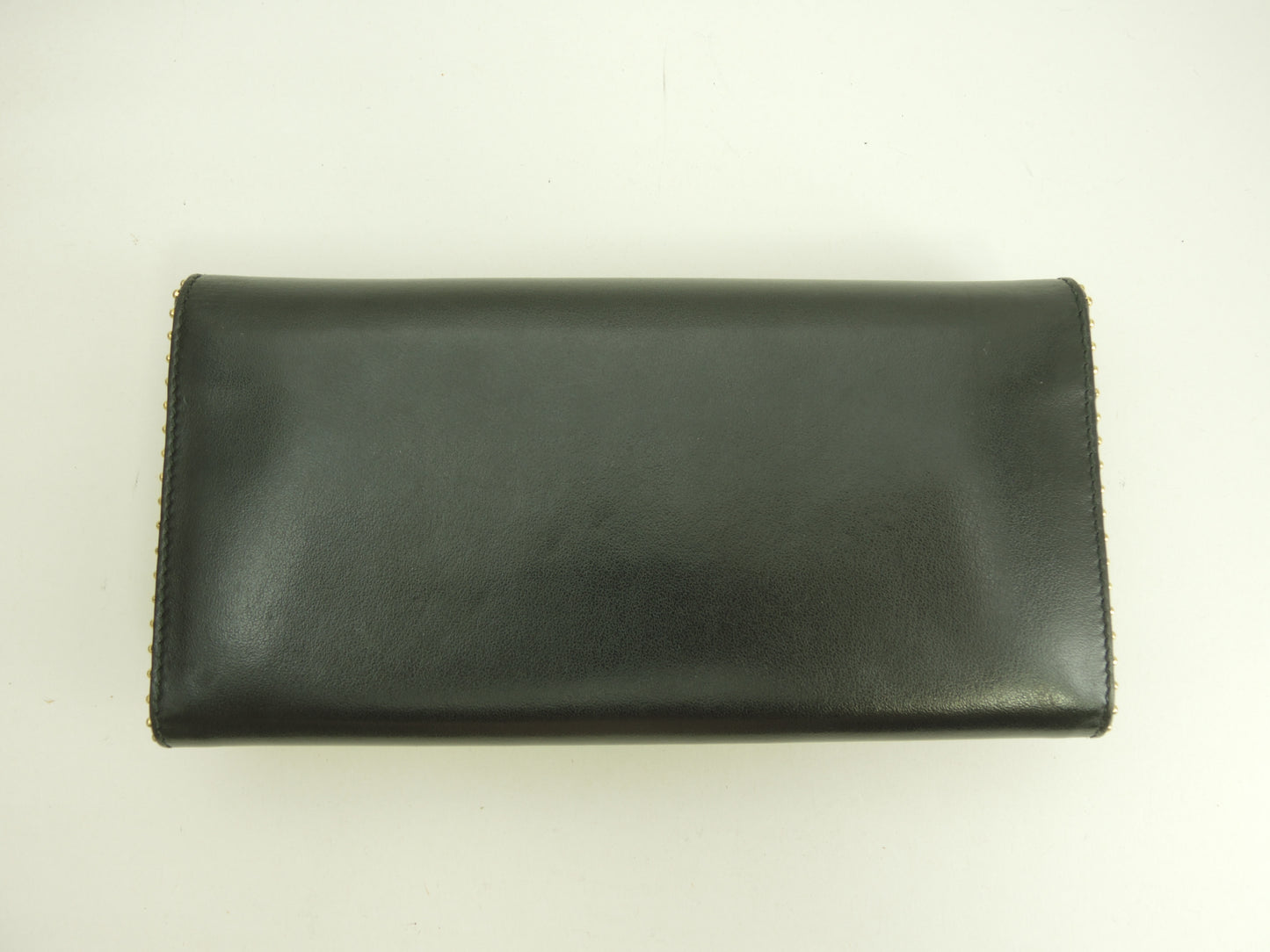 サルヴァトーレフェラガモ ロングウォレット ヴァラリボン レザー黒 2折長財布 美品@JP-22-D312