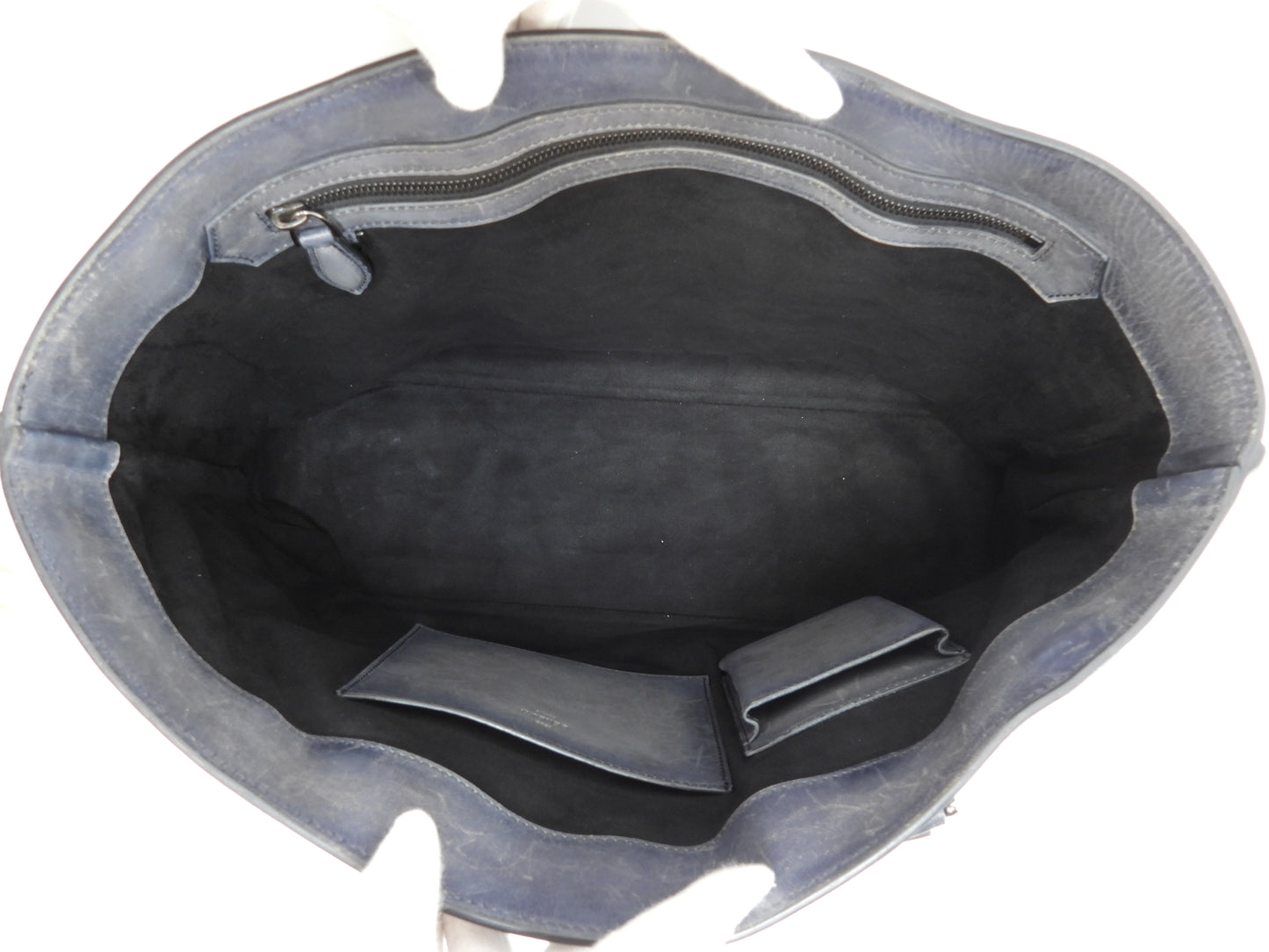 ベルルッティ トゥジュール カリグラフィ レザー濃灰 トートバッグ@A1200P