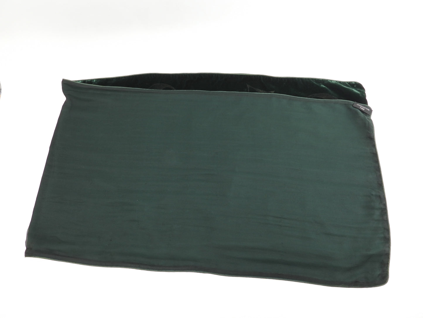 ルイヴィトン エシャルプベルベットPM M71522 緑 マフラー ネックウォーマー@ 1