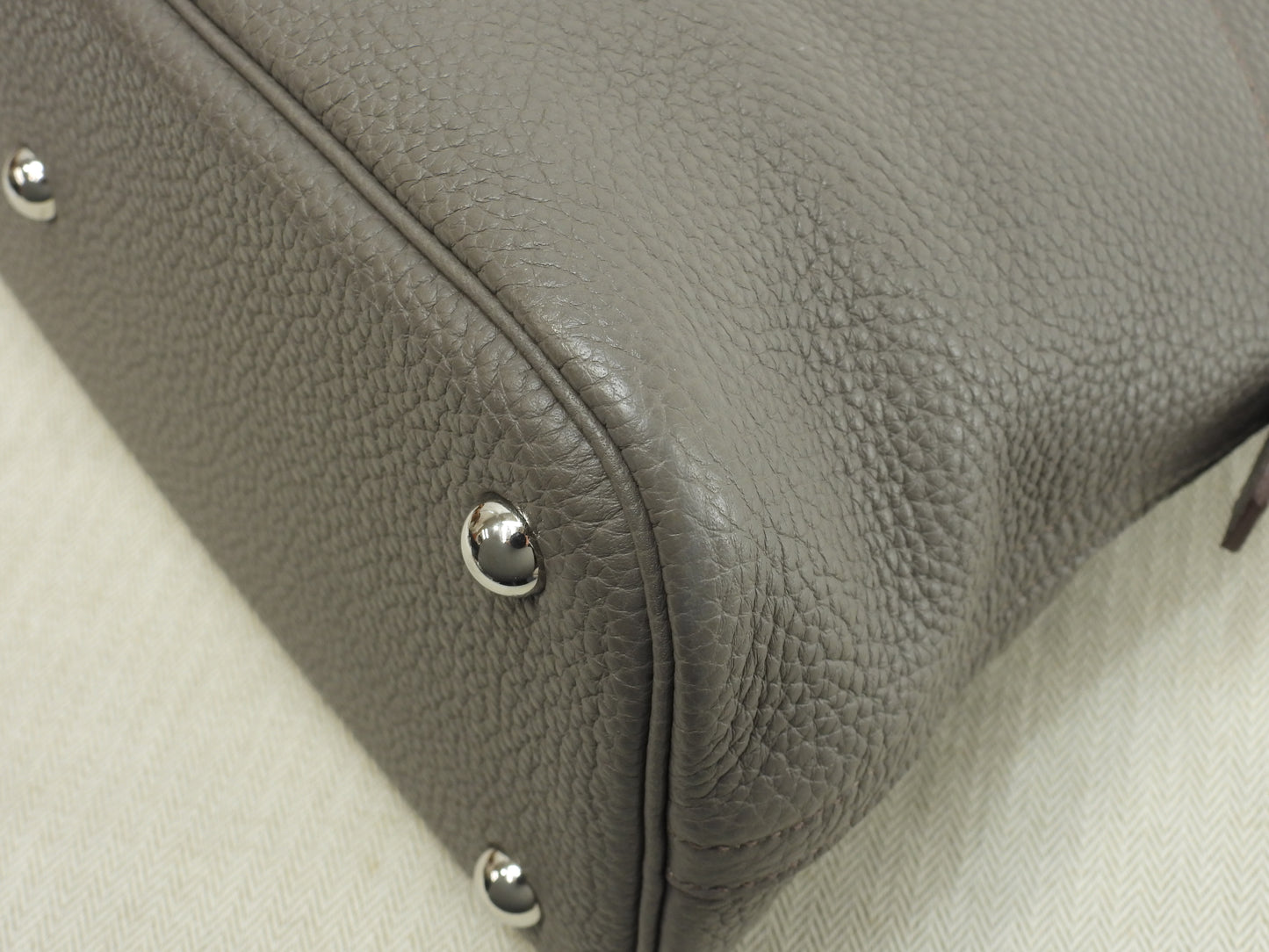 エルメス ボリード31 トリヨン/エタン シルバー金具 ハンドバッグ 美品@□P 3