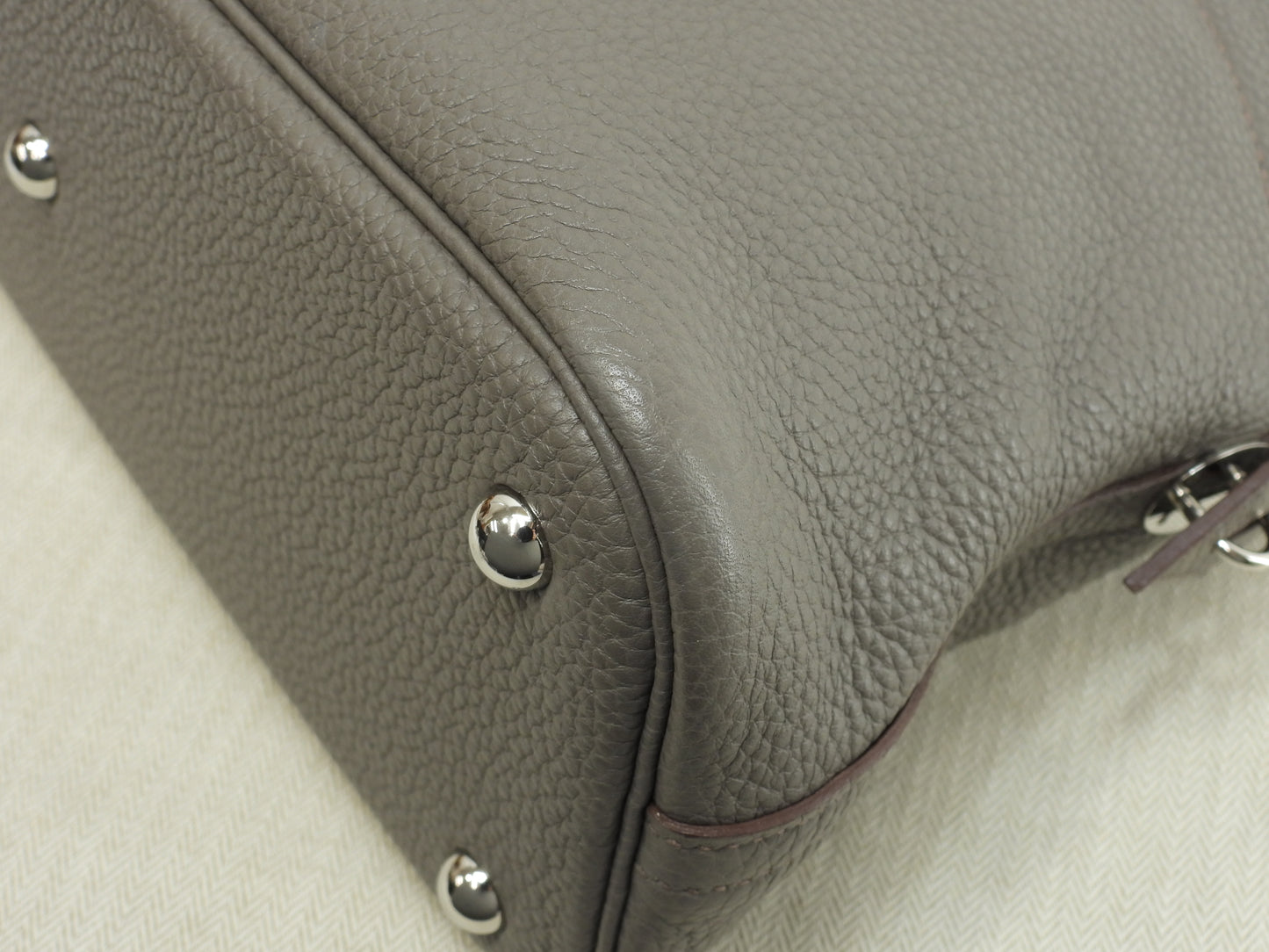 エルメス ボリード31 トリヨン/エタン シルバー金具 ハンドバッグ 美品@□P 3