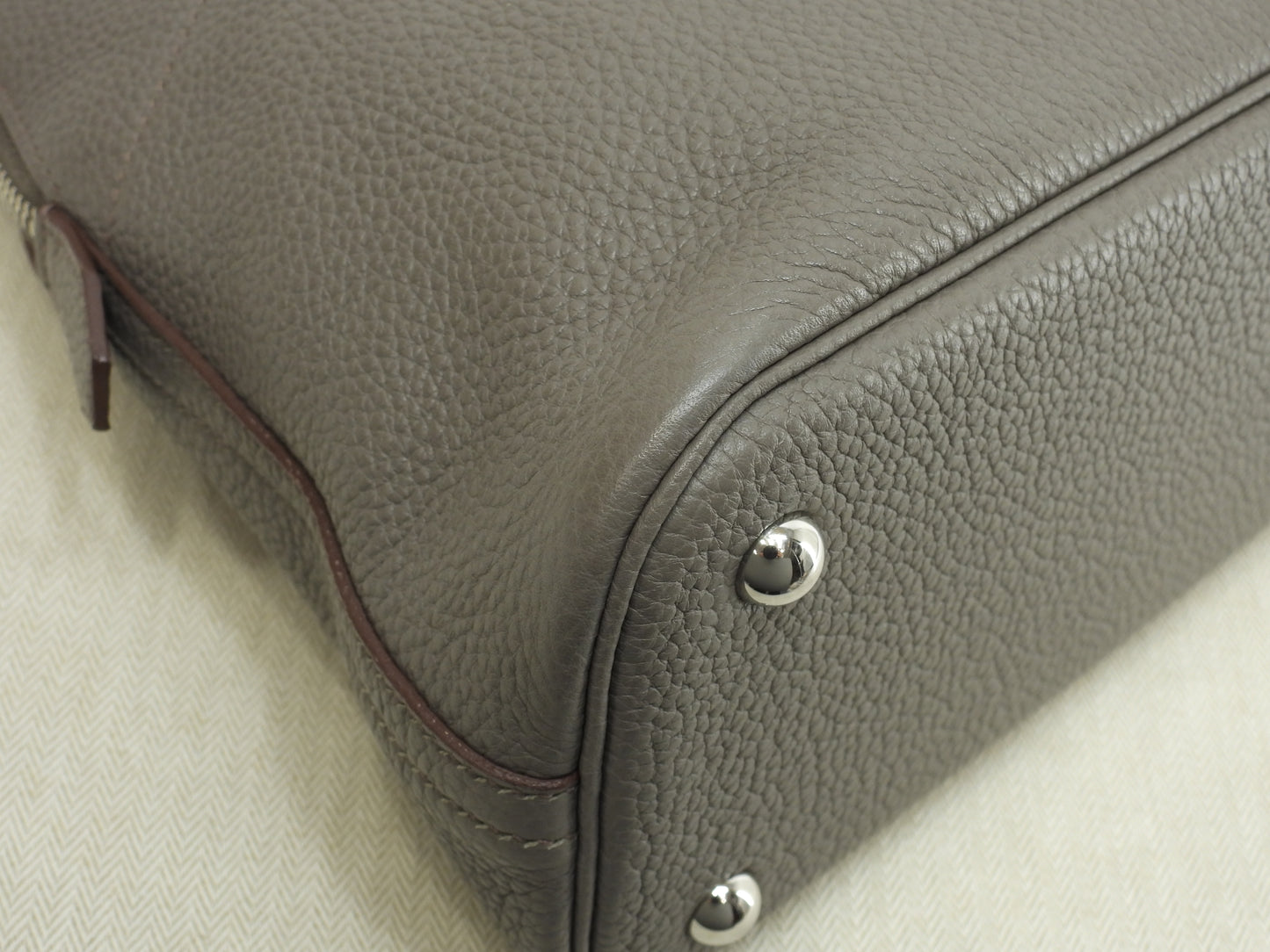 エルメス ボリード31 トリヨン/エタン シルバー金具 ハンドバッグ 美品@□P 3