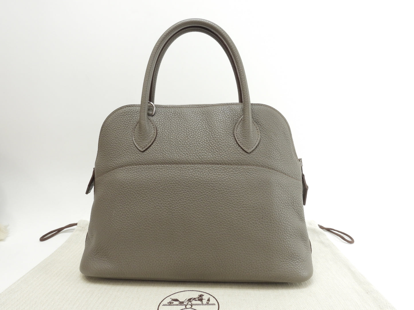 エルメス ボリード31 トリヨン/エタン シルバー金具 ハンドバッグ 美品@□P 3