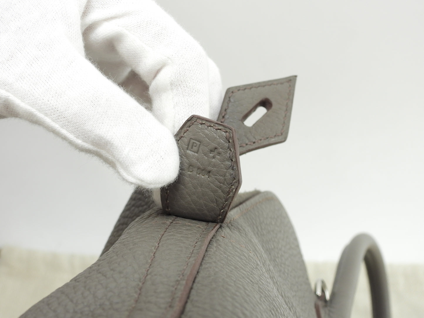 エルメス ボリード31 トリヨン/エタン シルバー金具 ハンドバッグ 美品@□P 3