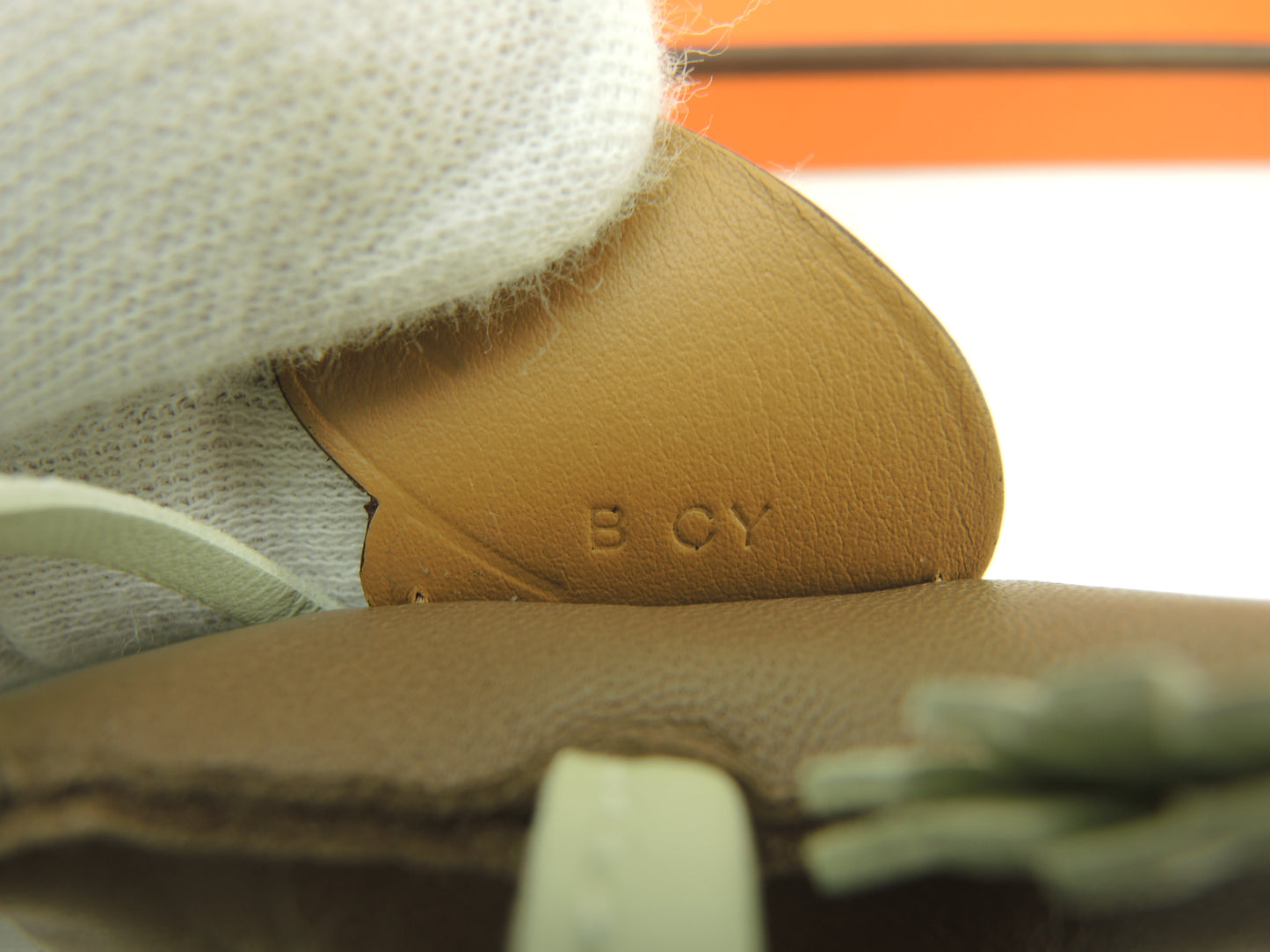 エルメス ロデオPMペガサス アニューミロ トープ茶薄緑 バッグチャーム 未使用@B 3