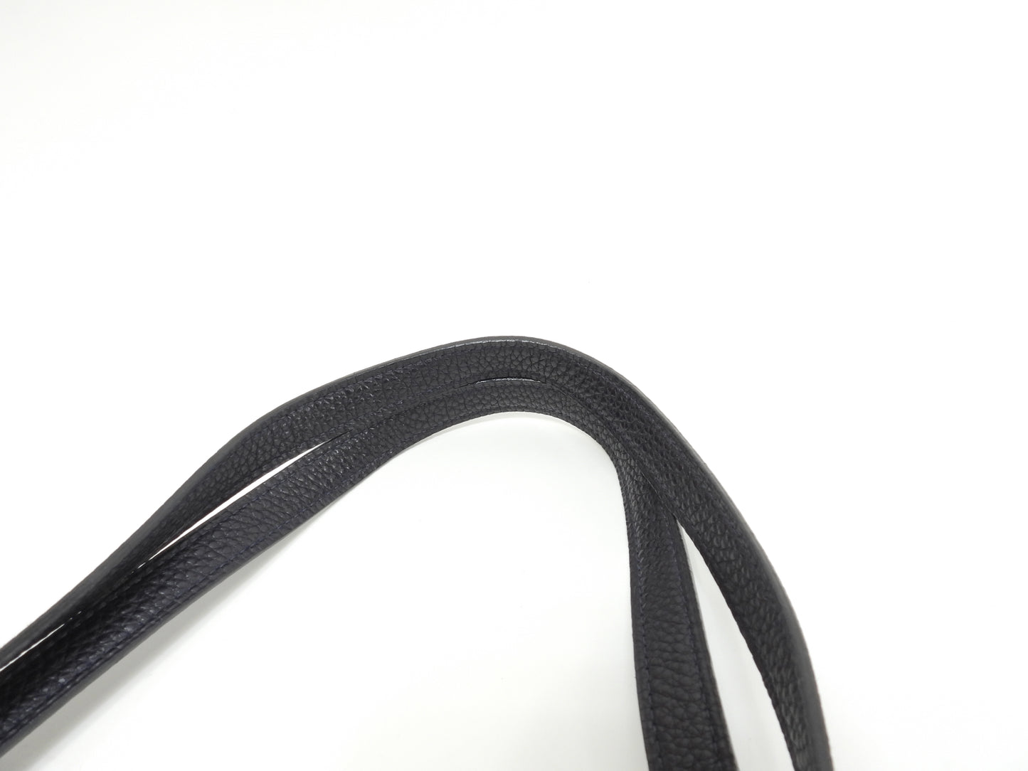 エルメス カバナ トゴ紺 シルバー金具 トートバッグ ショルダーバッグ 極美品@□E