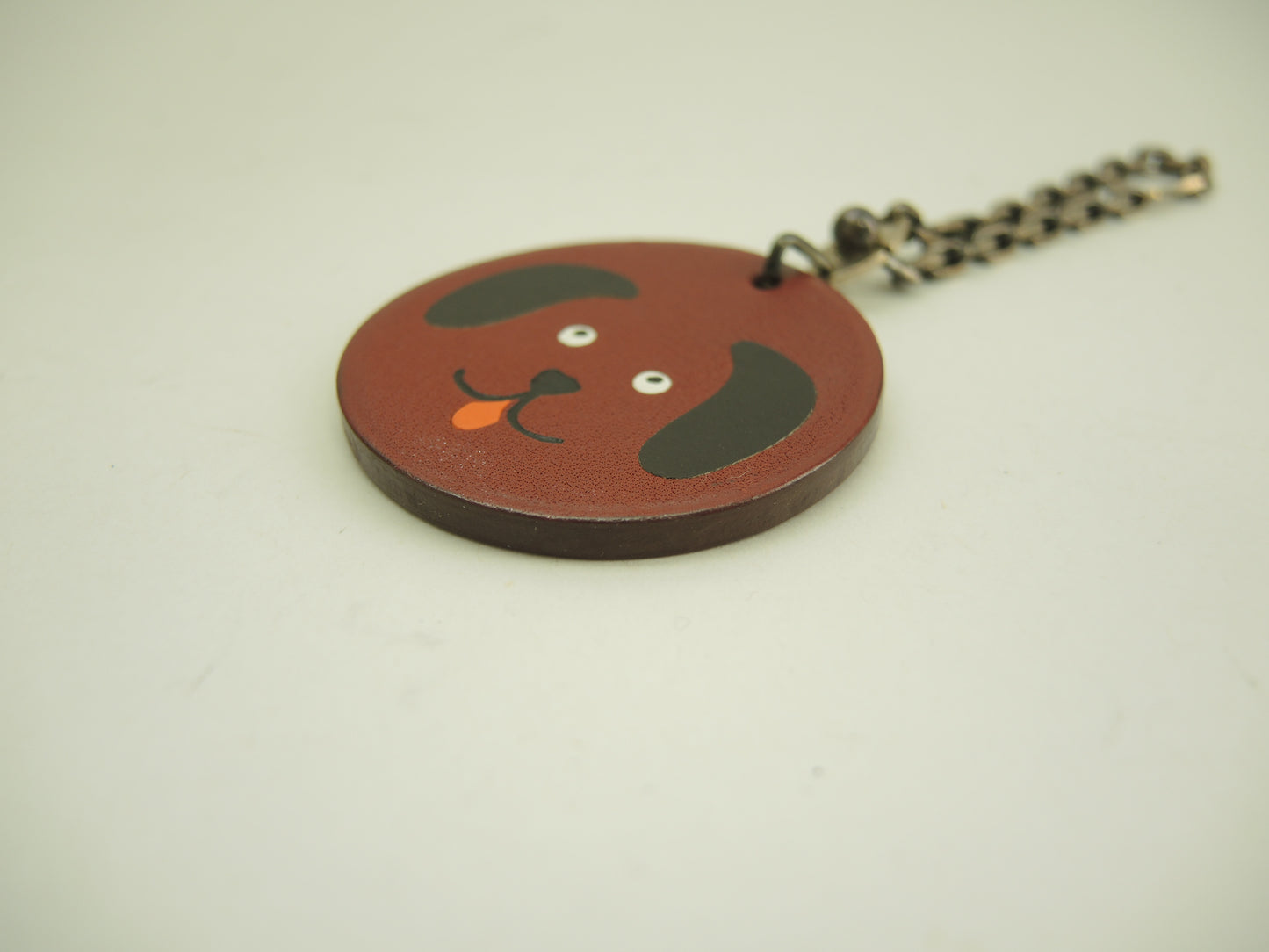 エルメス キーリング バッグチャーム 犬 SV925 ドッグ イヌ いぬ 美品@ 37