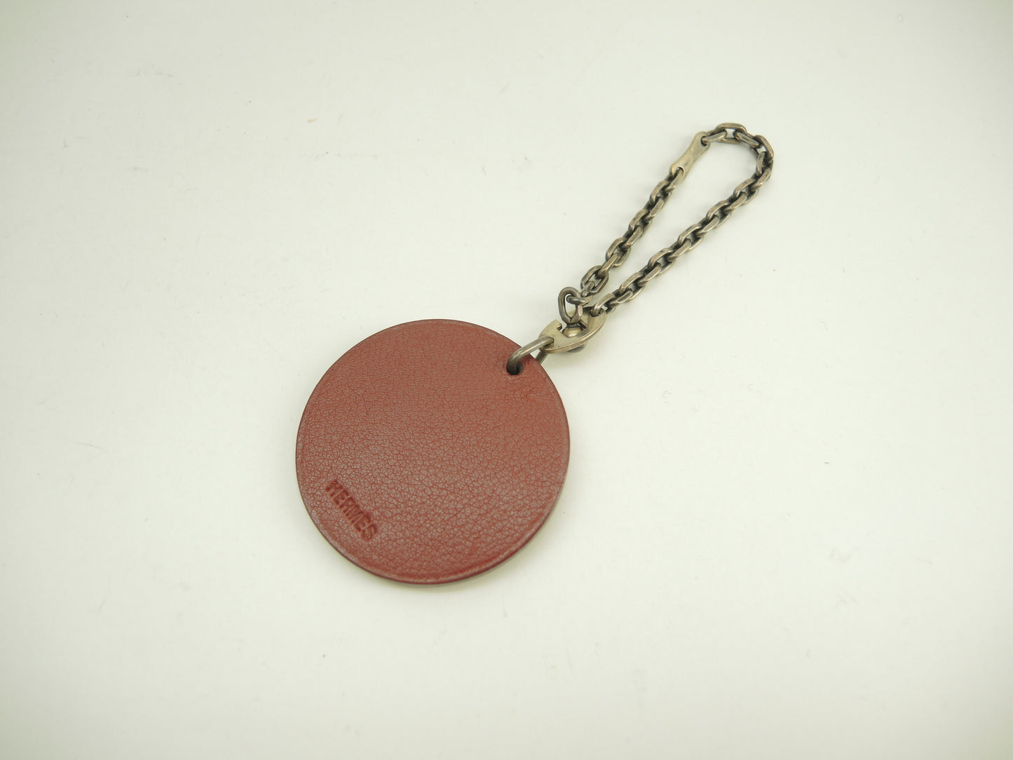 エルメス キーリング バッグチャーム 犬 SV925 ドッグ イヌ いぬ 美品@ 37