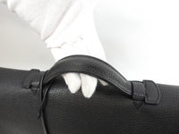 エルメス サックアデペッシュ38 トリヨン黒 メンズ書類かばん ブリーフケース@□O