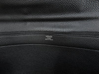 エルメス サックアデペッシュ38 トリヨン黒 メンズ書類かばん ブリーフケース@□O