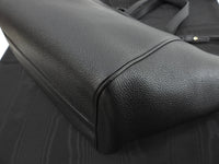 セリーヌ フォールドカバ スモール レザー黒 ミニトートバッグ 美品@F-SL-1201