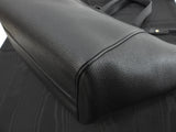 セリーヌ フォールドカバ スモール レザー黒 ミニトートバッグ 美品@F-SL-1201