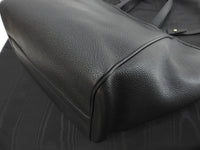 セリーヌ フォールドカバ スモール レザー黒 ミニトートバッグ 美品@F-SL-1201