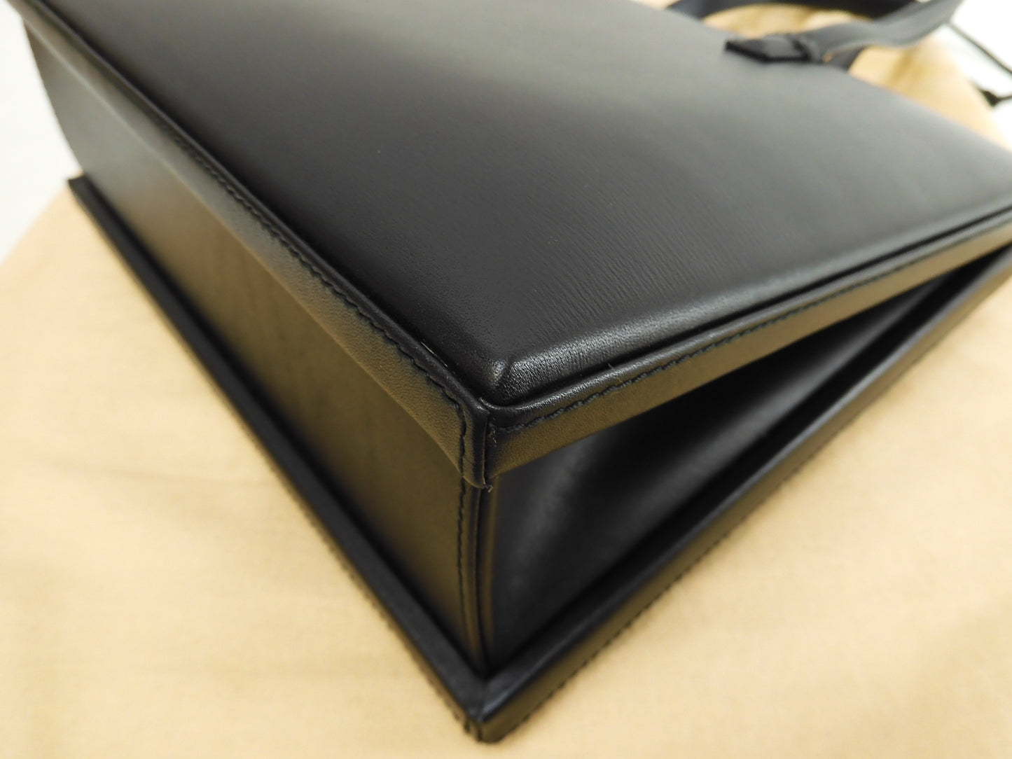 ロエベ ハンドバッグ ボスタル レザー黒 トートバッグ 美品@ 1
